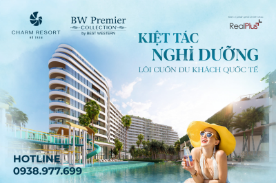 CHARM RESORT HỒ TRÀM – NƠI ĐÓN ĐẦU 100 TRIỆU DU KHÁCH QUỐC TẾ